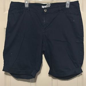 Navy blue Ricki’s size 12 shorts